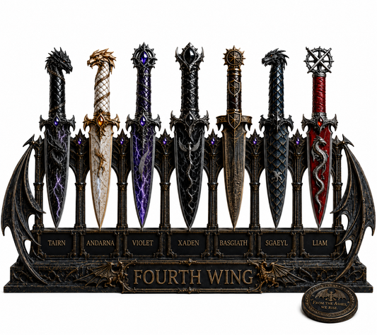 Fourth Wing - The Complete Fantasy Collector's Dagger Set